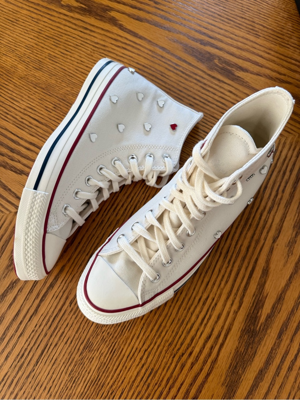 Converse Chuck Taylor All Star High-Top Sneakers - Hearts - Picture 13 of 13